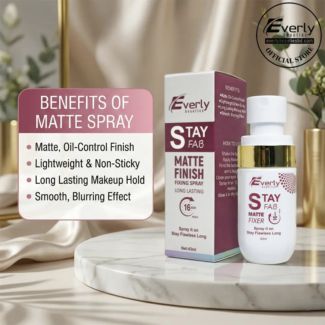 Everly Beauties Stay Fab Matte Fixing Spray thumbnail 3