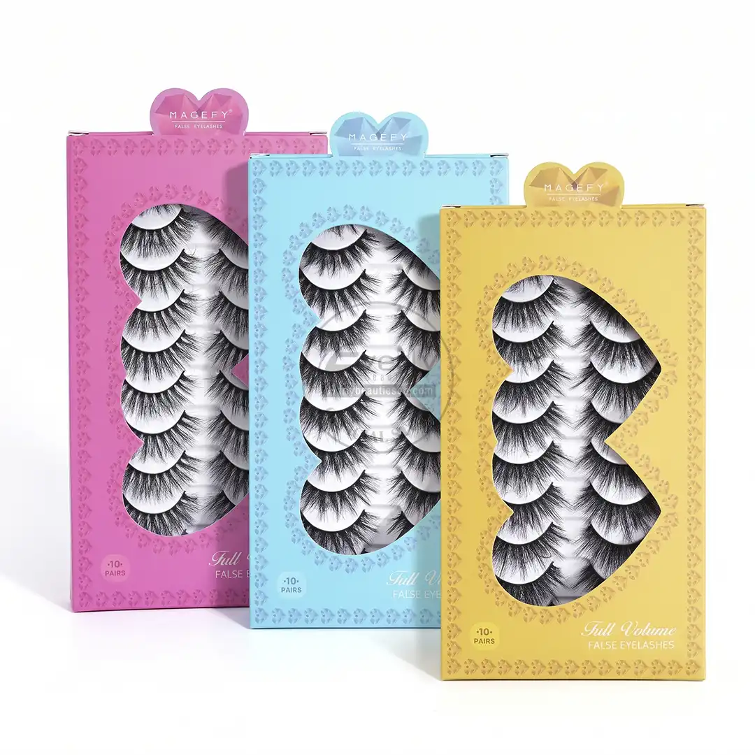 MAANGE MAGEFY 10Pair Full Volume False Eyelashes