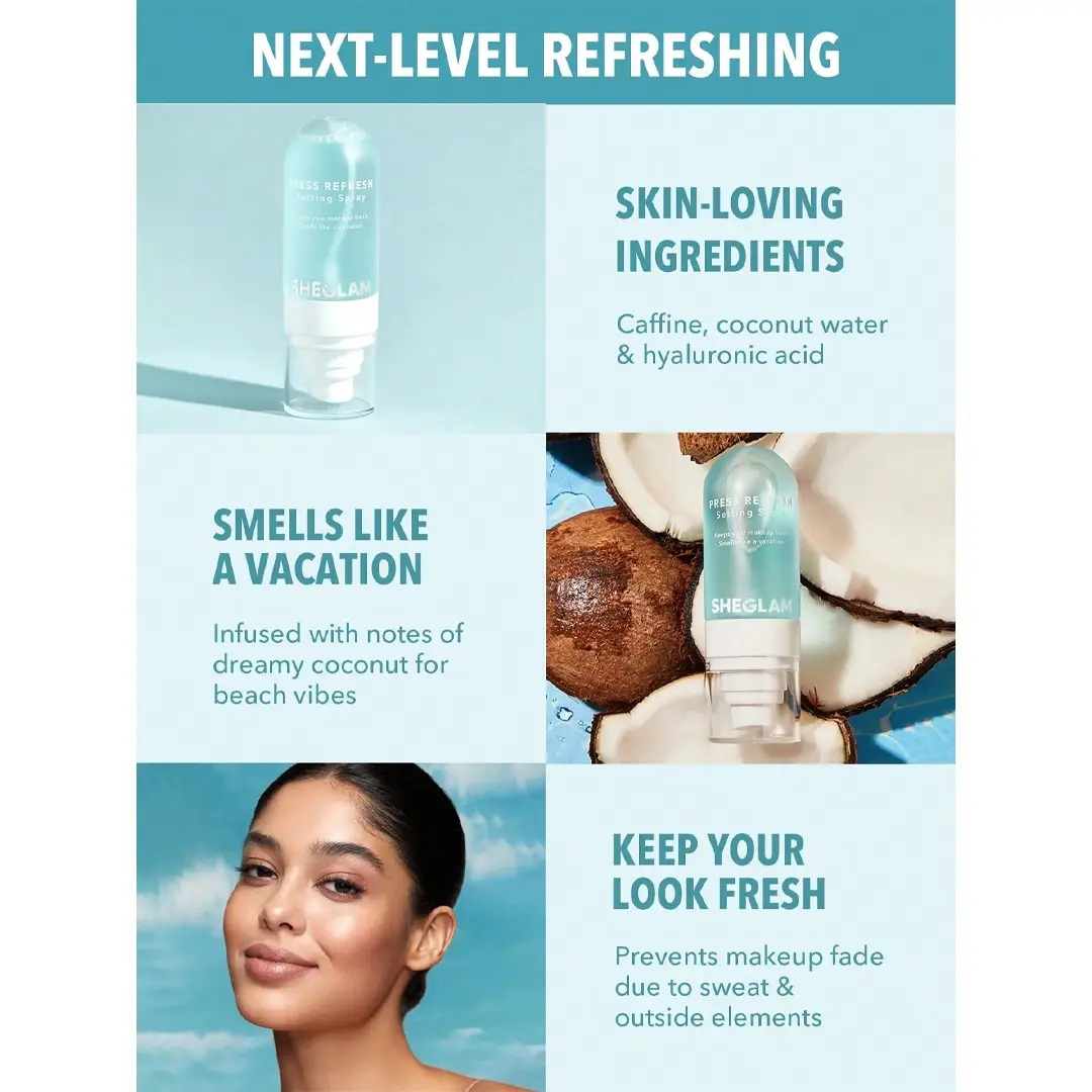 SHEGLAM Press Refresh Setting Spray 55ml thumbnail 3
