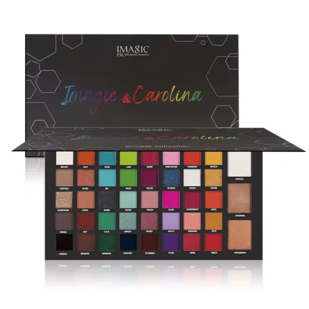 Imagic & Carolina 43 Colors Eyeshadow Palette
