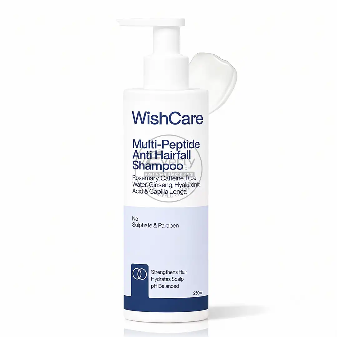 WishCare Multi-Peptide Anti Hairfall Shampoo with Rosemary - 250ml