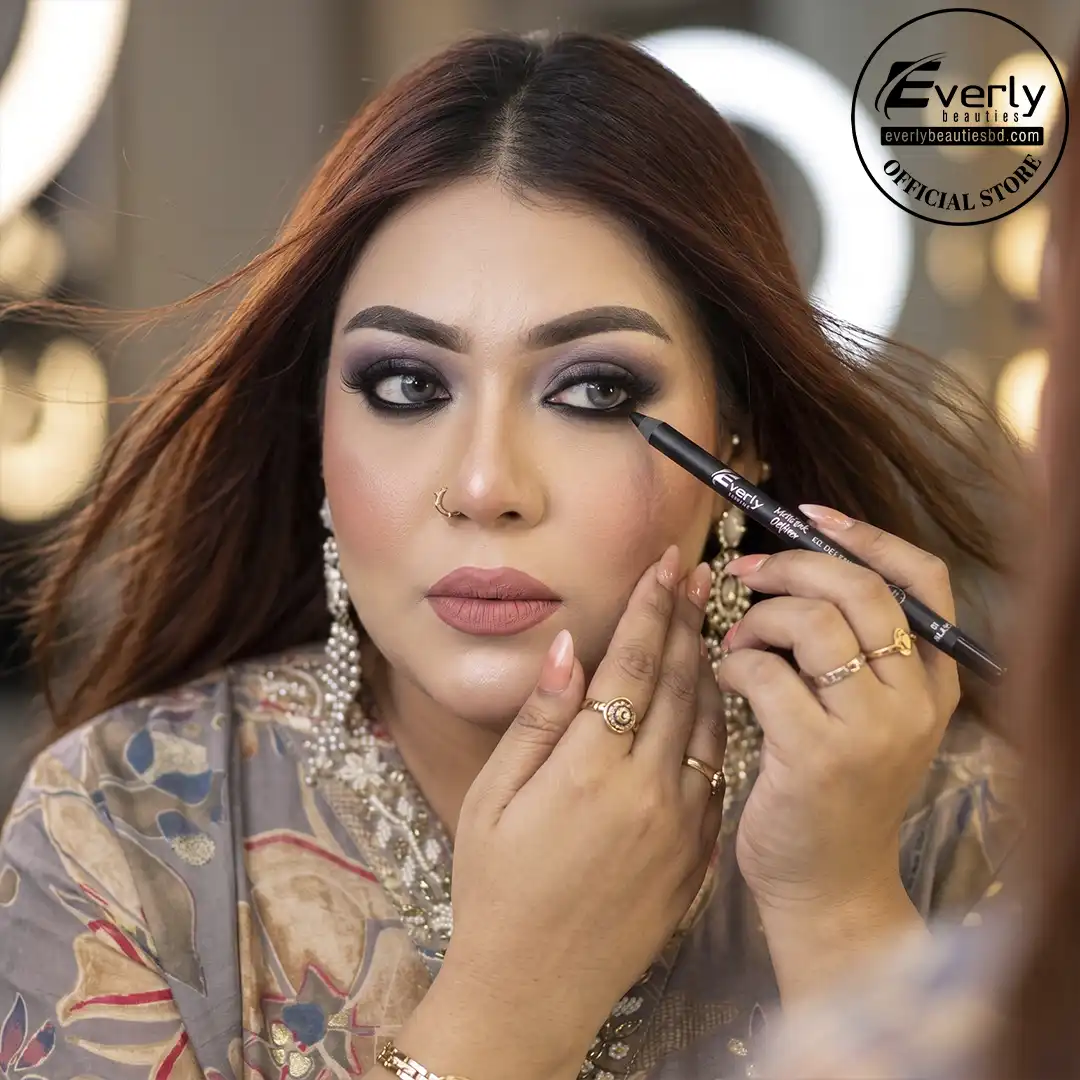 Everly Beauties Matte Ink Definer Waterproof Gel Eyeliner Pen Kajal thumbnail 2