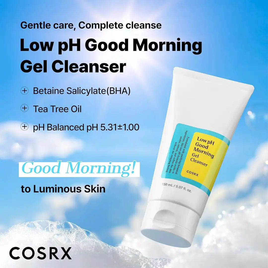 COSRX Low pH Good Morning Gel Cleanser 150ml thumbnail 3