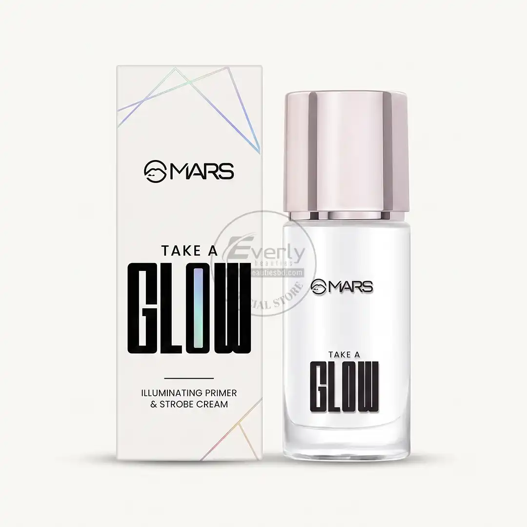 MARS Take A Glow Illuminating Primer & Strobe Cream - 30ml Moon Glow